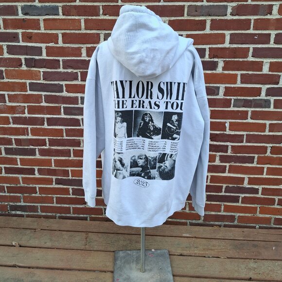 Taylor Swift Sweaters - %Size 4XL Taylor Swift The Eras Tour White Collage Hoodie